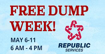 Calendar • Free Dump Week .